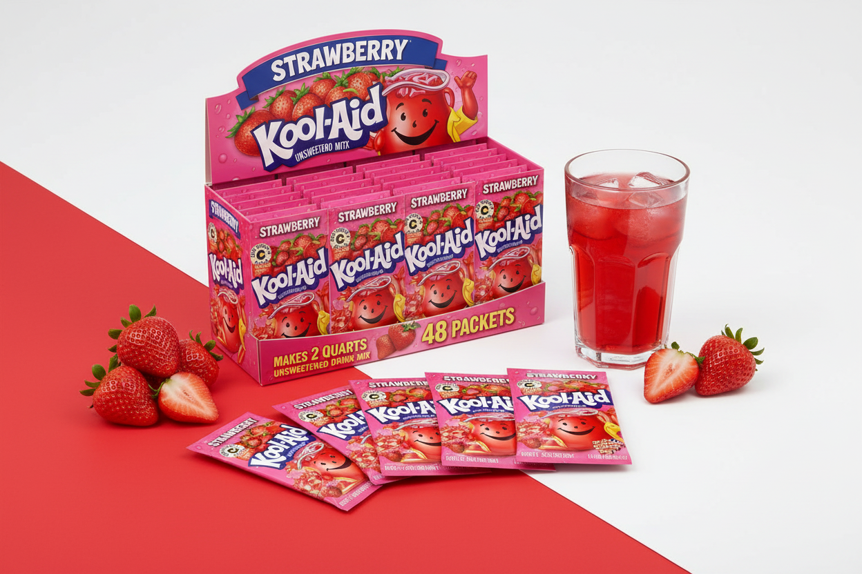 Kool-Aid Strawberry Box of 48