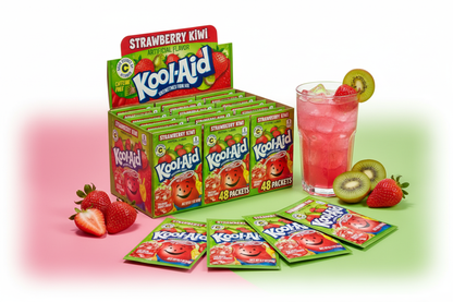 Kool-Aid Strawberry Kiwi Box of 48