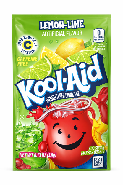 Kool Aid Lemon Lime 0.14 oz Packet 8 Pack