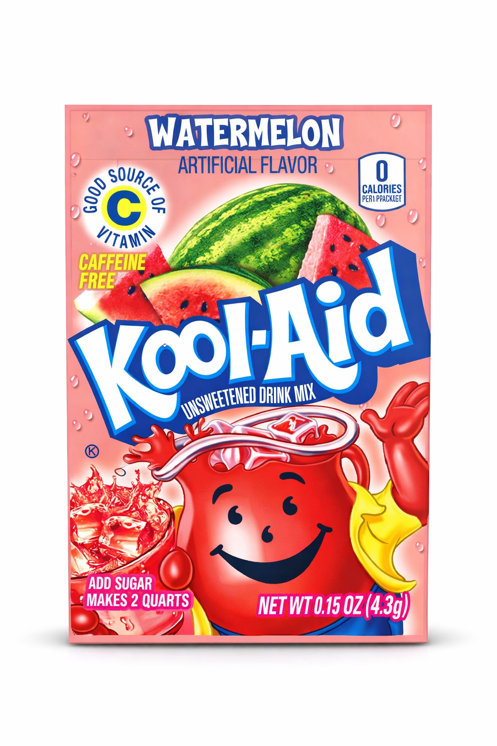 Kool Aid Watermelon 0.14 oz Packet 8 Pack