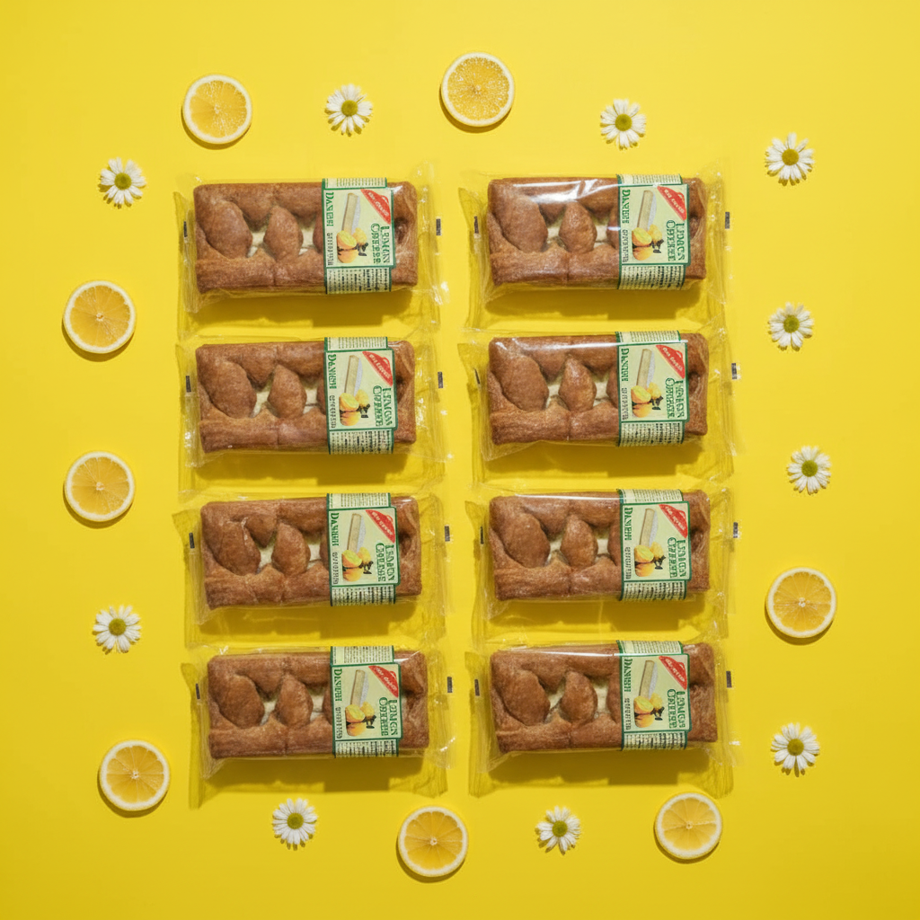 Lemon Cheese Box of 8 Yellow
