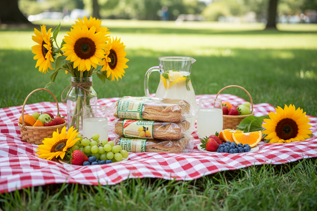 Lemon Cheese Box Picnic