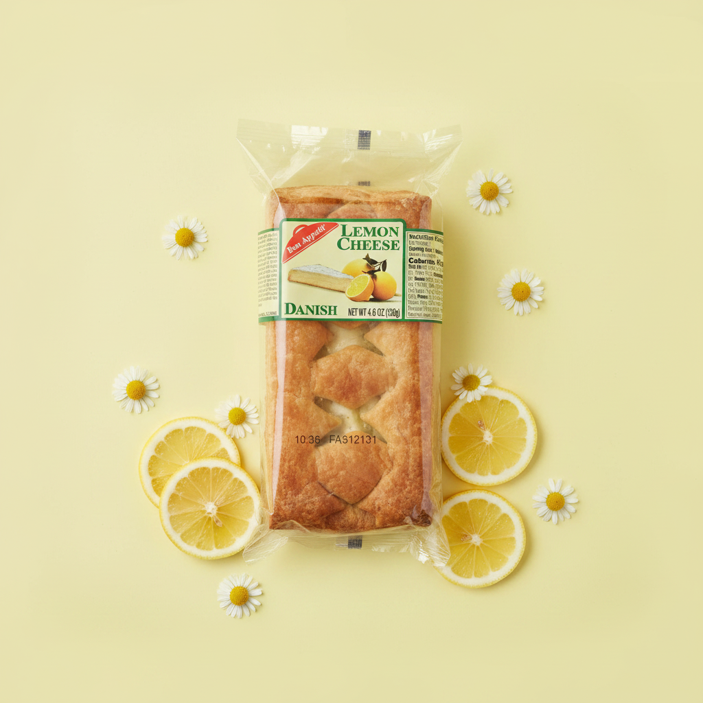 Lemon Cheese Danish Pastel