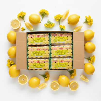 Lemon Planks Box Grid
