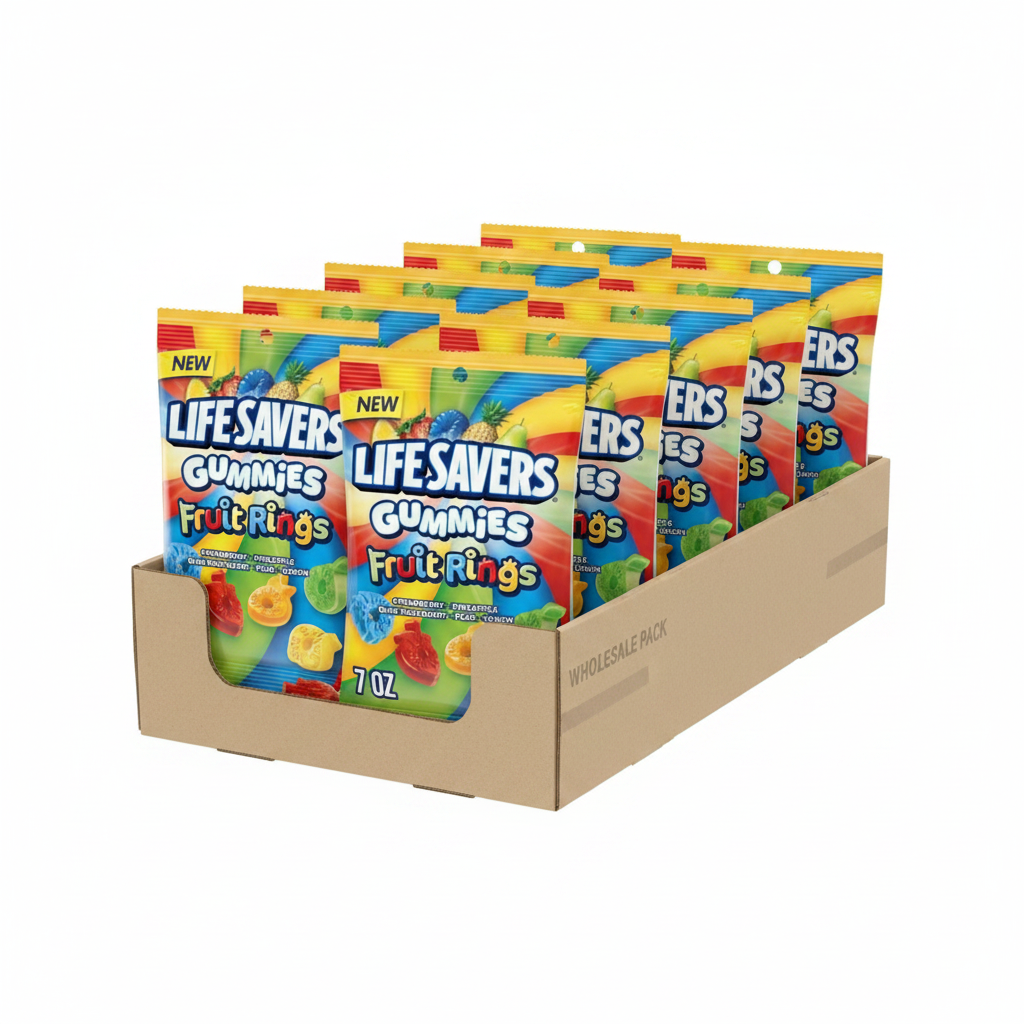 Life Savers Fruit Rings – Retail Display Box