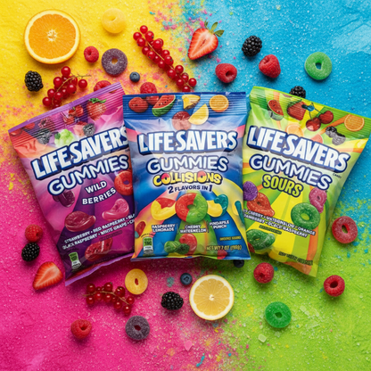 Life Savers Gummies 3-Flavor Variety Pack – Enhanced