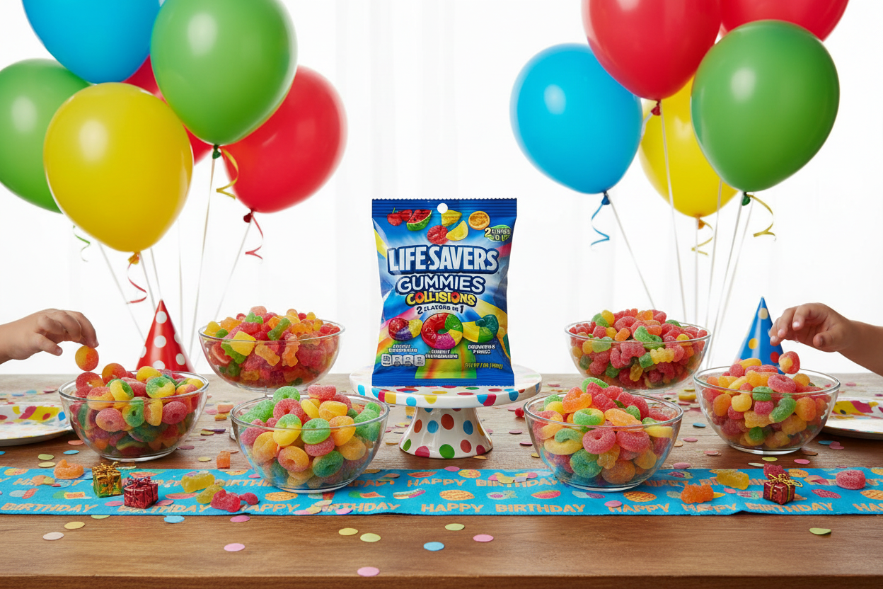 Life Savers Gummies Collisions – Birthday Party