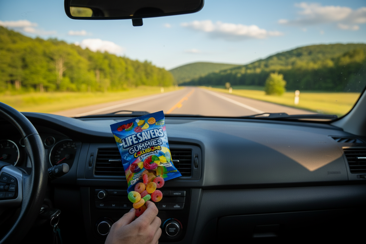 Life Savers Gummies Collisions – Road Trip