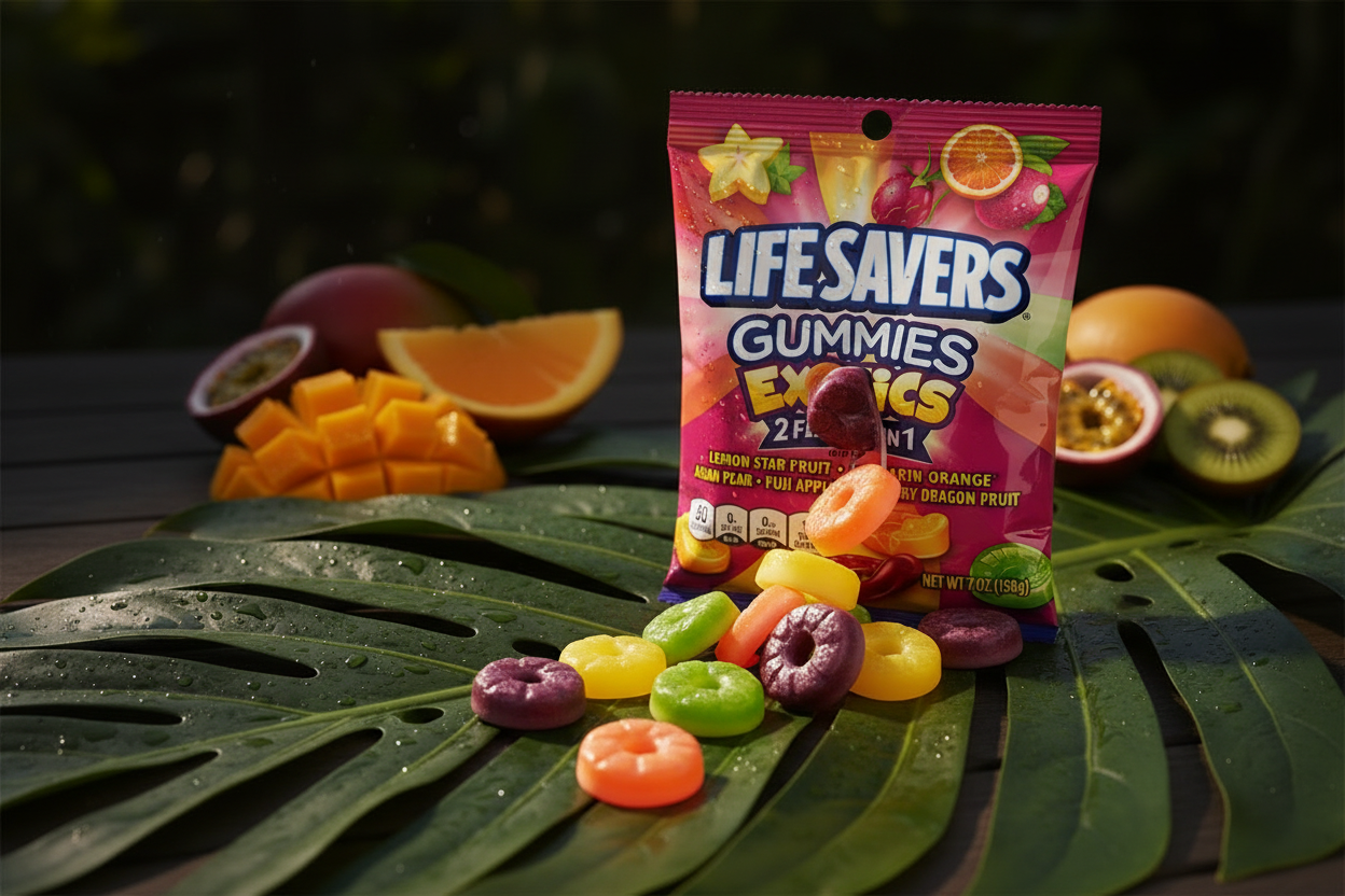 Life Savers Gummies Exotics – Dark Tropical Editorial
