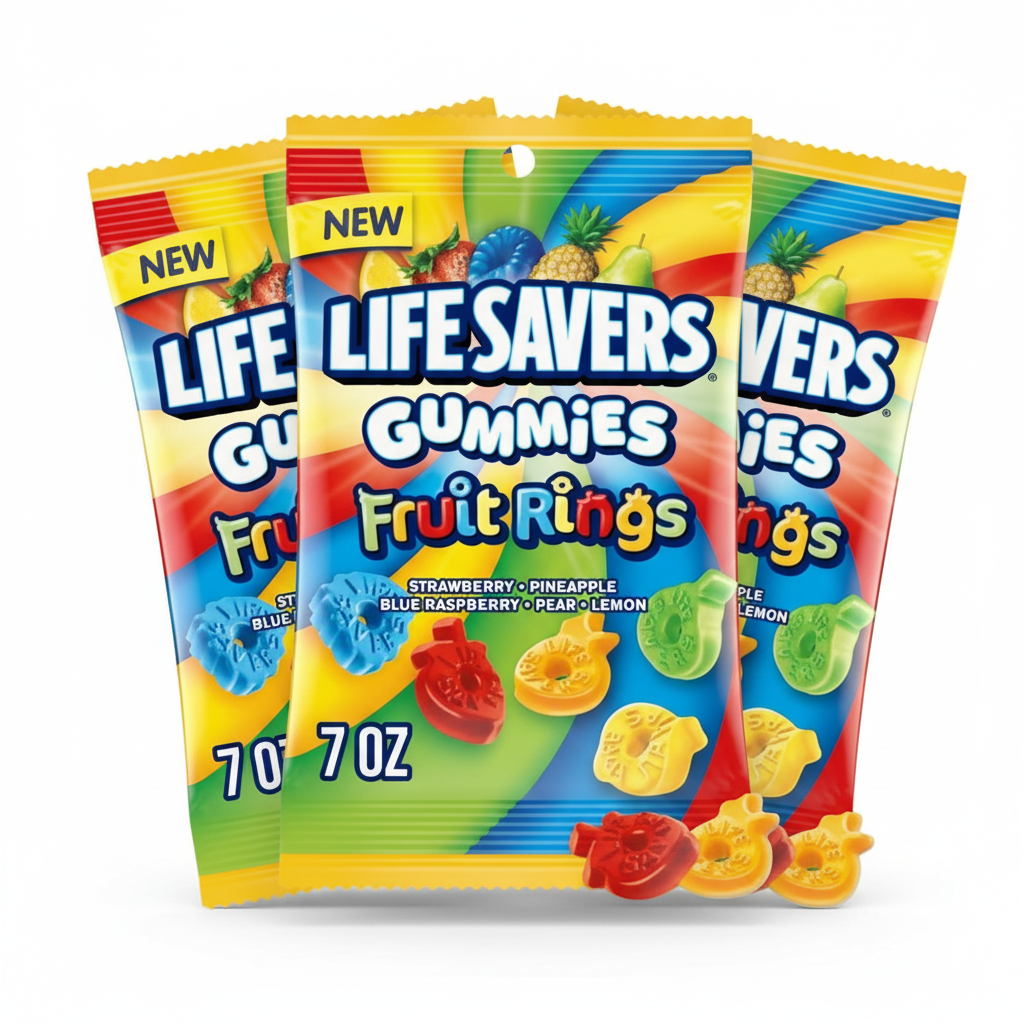 Life Savers Gummies Fruit Rings 3-Pack
