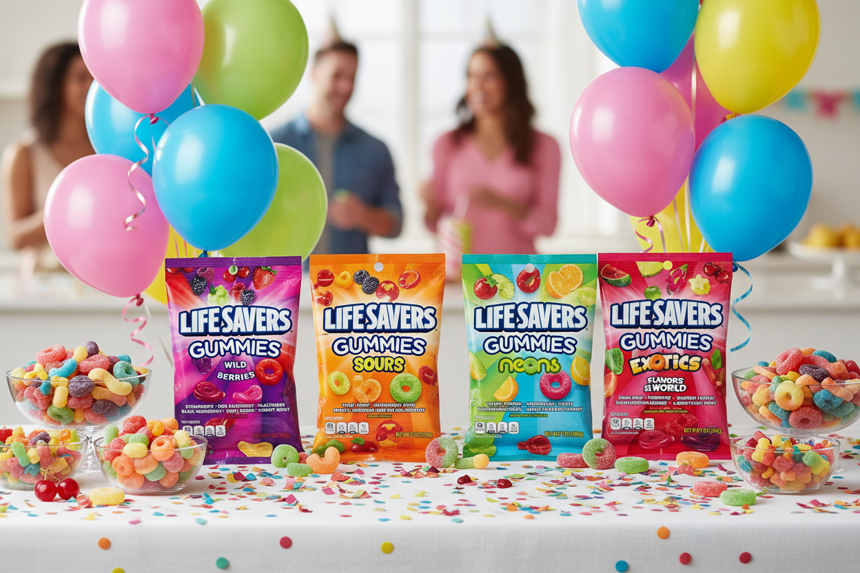 Life Savers Gummies Variety Pack – Party Table