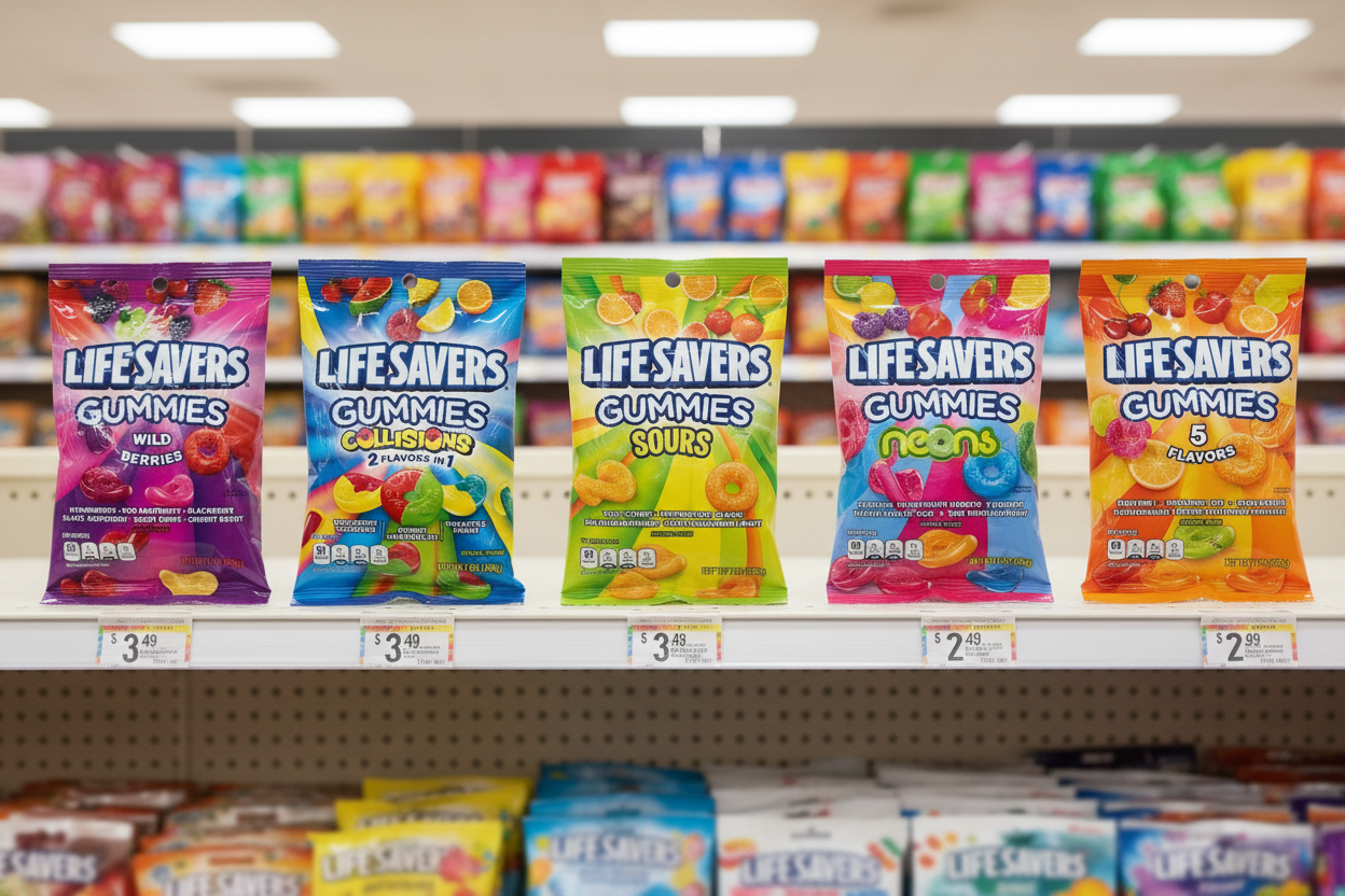 Life Savers Gummies Variety Pack – Retail Shelf