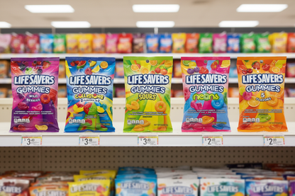 Life Savers Gummies Variety Pack – Retail Shelf