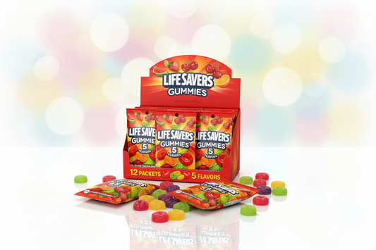 Lifesaver Gummies 5 Flavor 7 oz 12 Bags