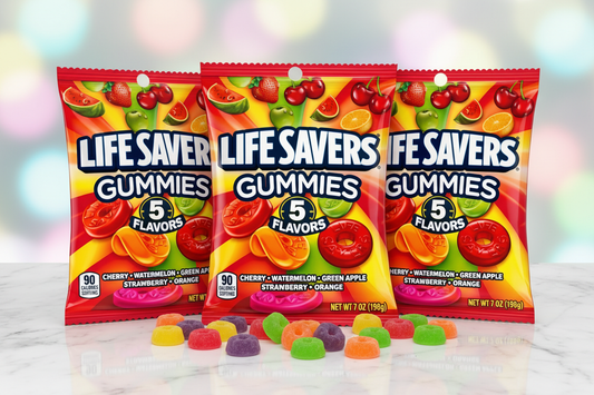 Lifesaver Gummies 5 Flavor 7 oz 3 Bags