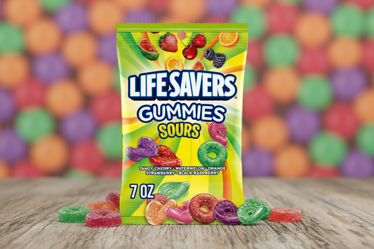 Lifesaver Gummies Sours 7oz Bag
