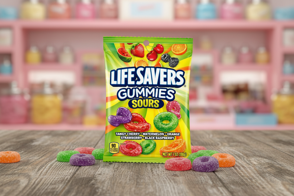 Lifesaver Gummies Sours 7oz Bag
