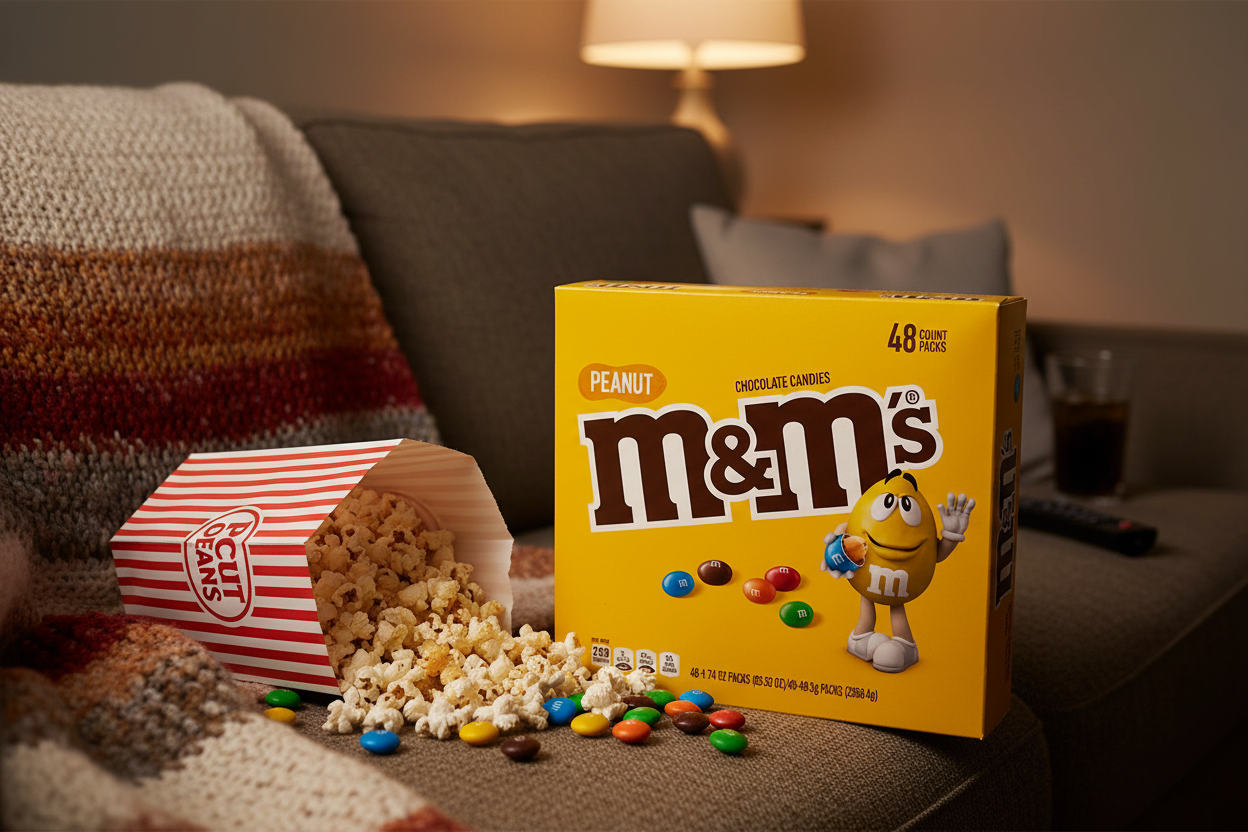 M&M Peanut Movie Night