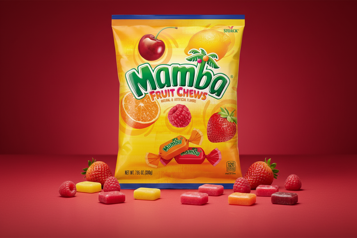 Mamba Fruit Chews 7 oz Bag