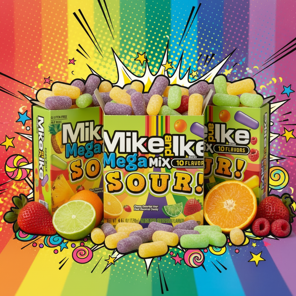 Mega Mix Sour - Retro Pop Art