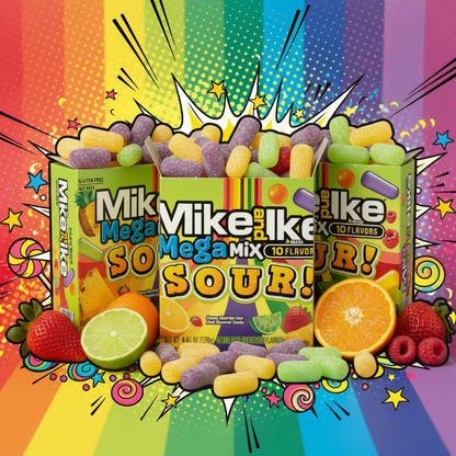 Mega Mix Sour - Retro Pop Art