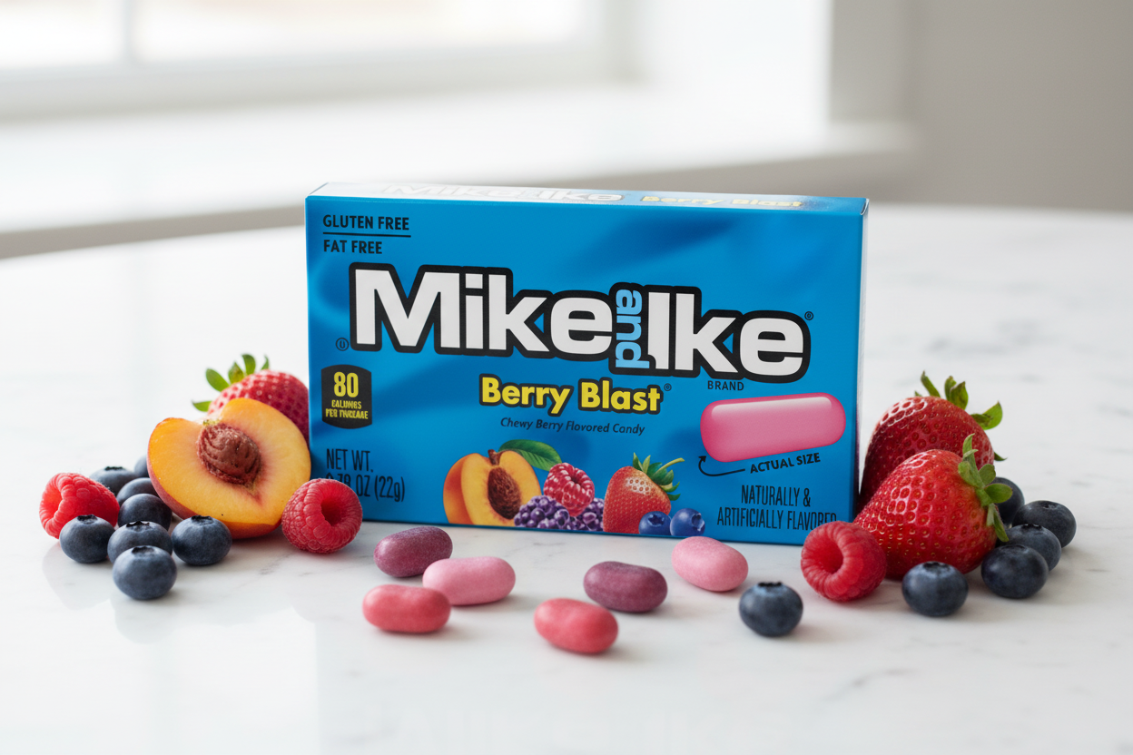 Mike and Ike Berry Blast Single Box Lifestyle