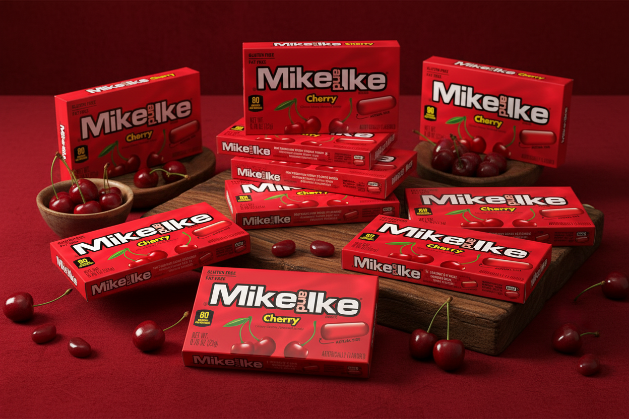 Mike and Ike Cherry Candy