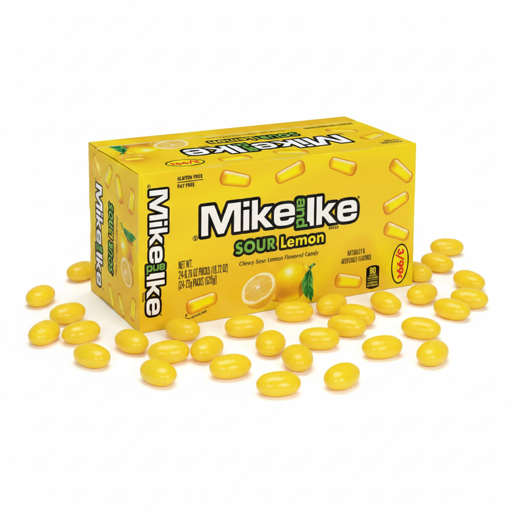 Mike and Ike Sour Lemon Enhanced