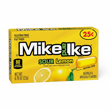 Mike and Ike Sour Lemon Single Box Enhanced