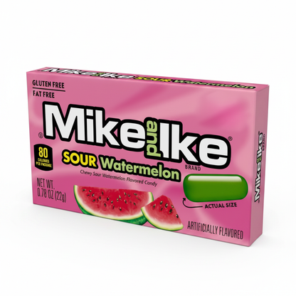 Mike and Ike Sour Watermelon Single Box Enhanced