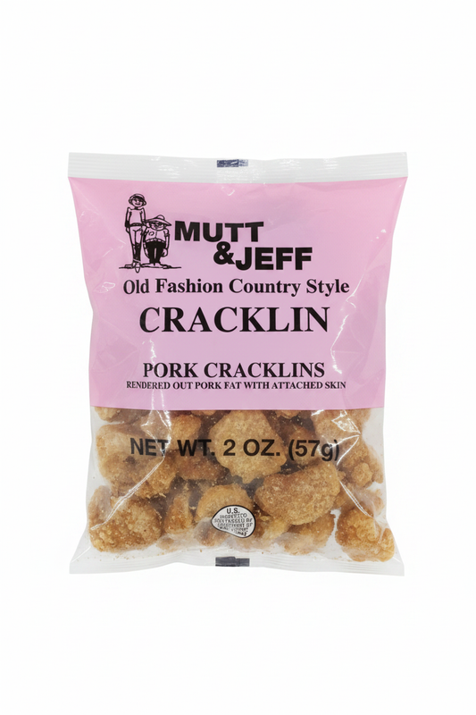 Mutt & Jeff Original Pork Cracklins Enhanced