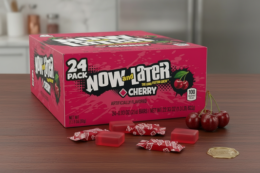 Now and Later Cherry 24 Pack