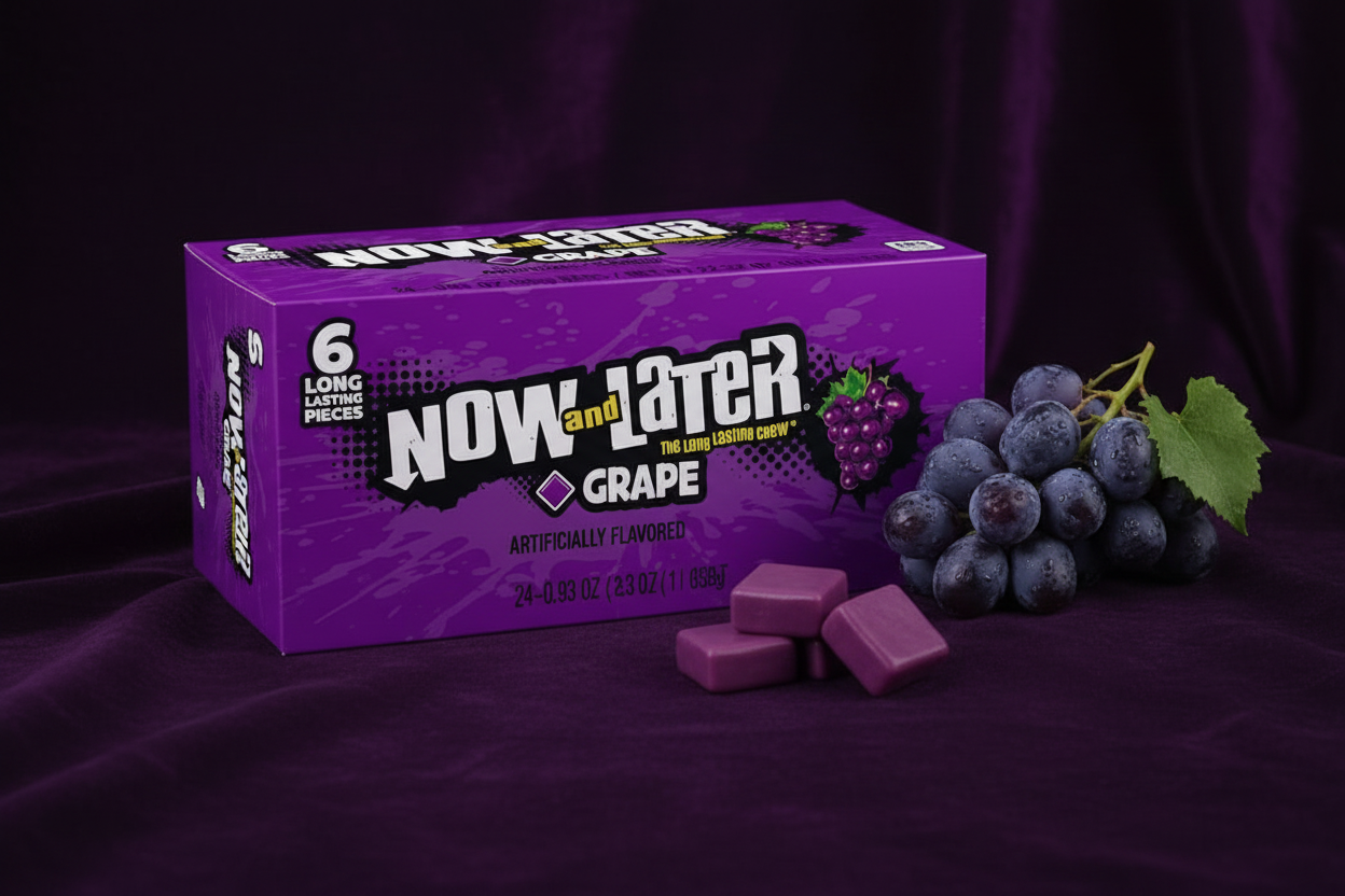 Now and Later Grape 24 Pack