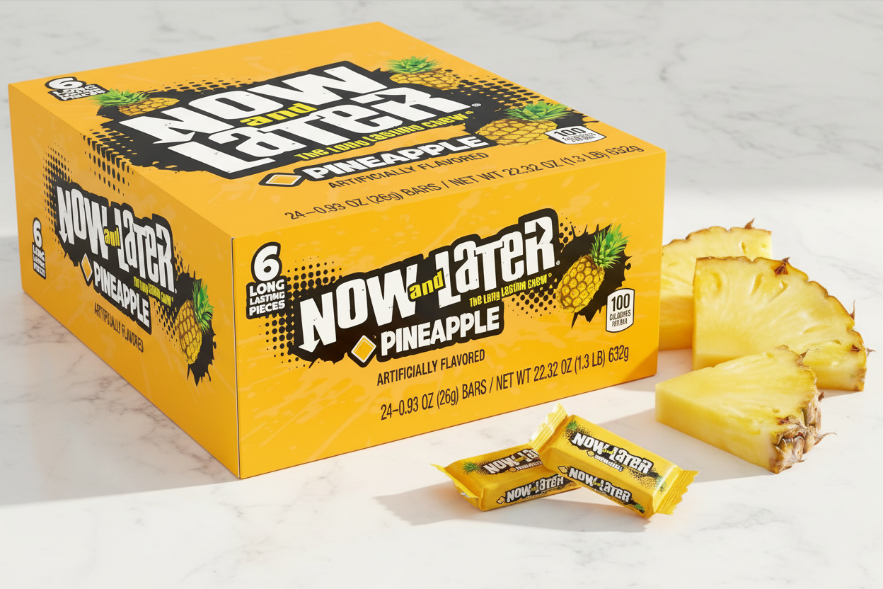 Now and Later Pineapple 24 Pack