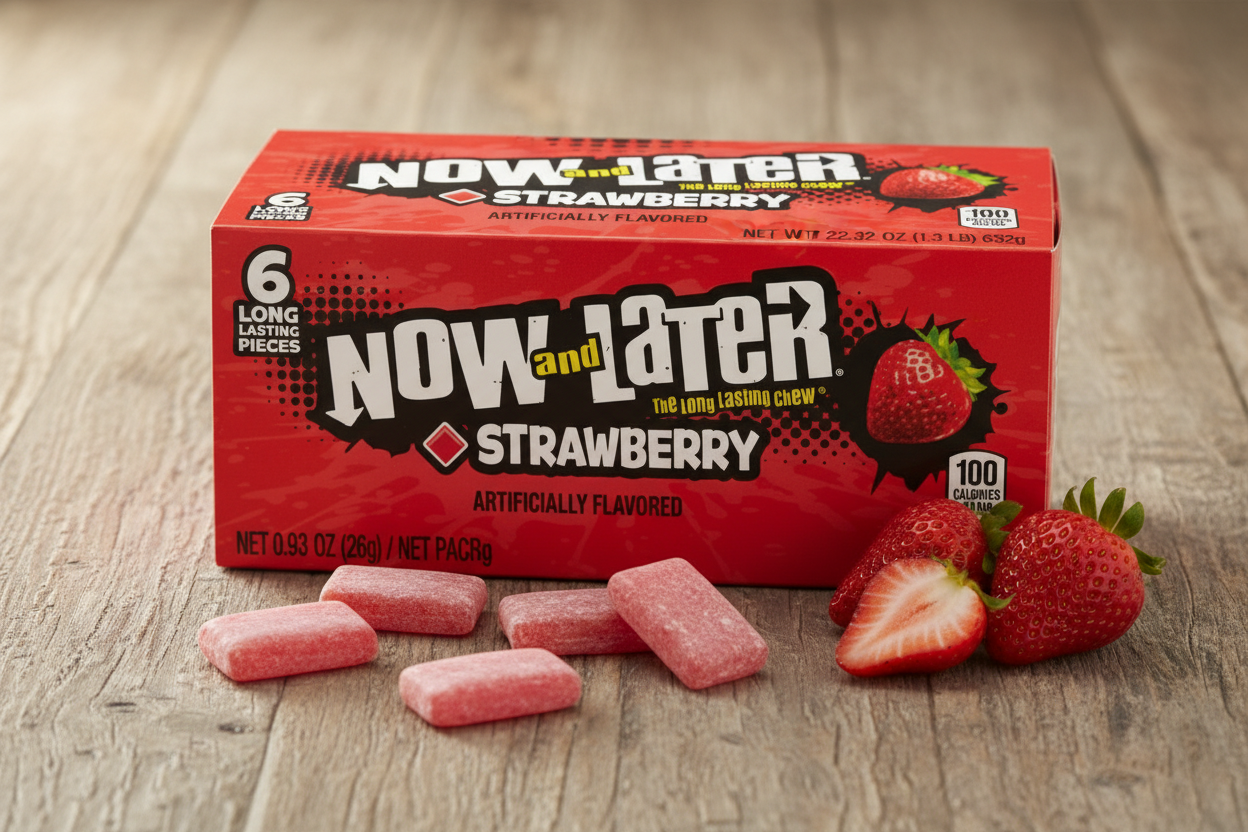 Now and Later Strawberry 24 Pack