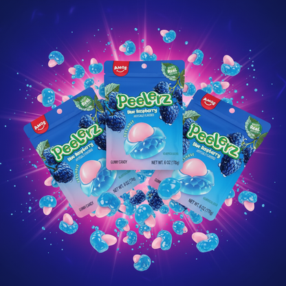 Peelerz Blue Raspberry 3-Pack Explosion