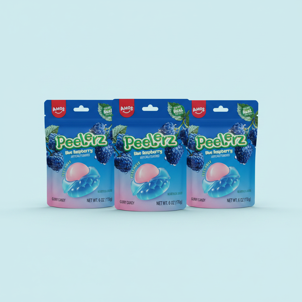 Peelerz Blue Raspberry 3-Pack Minimalist