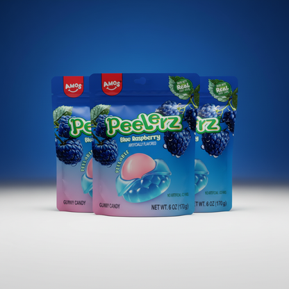 Peelerz Blue Raspberry 3-Pack Studio