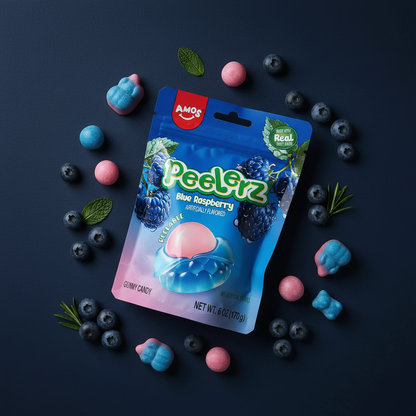 Peelerz Blue Raspberry Editorial