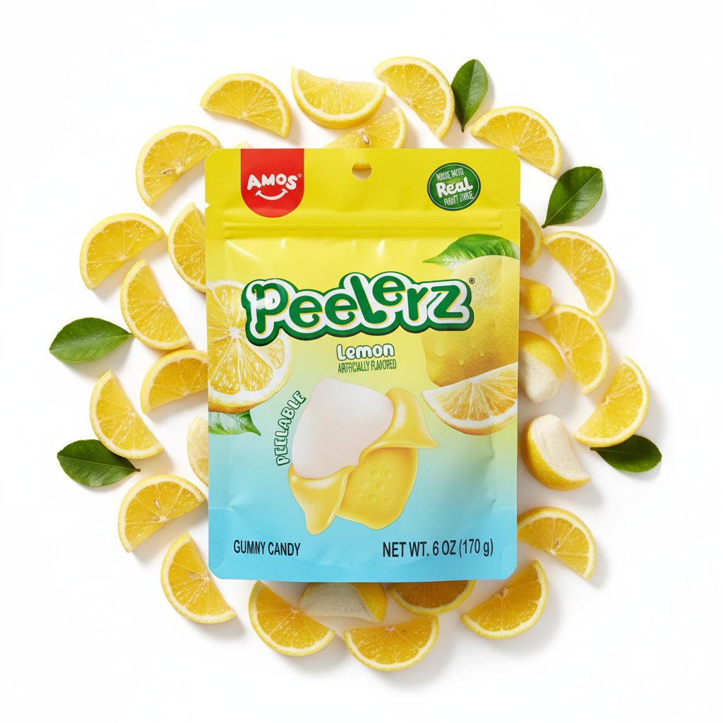Peelerz Lemon Flat Lay