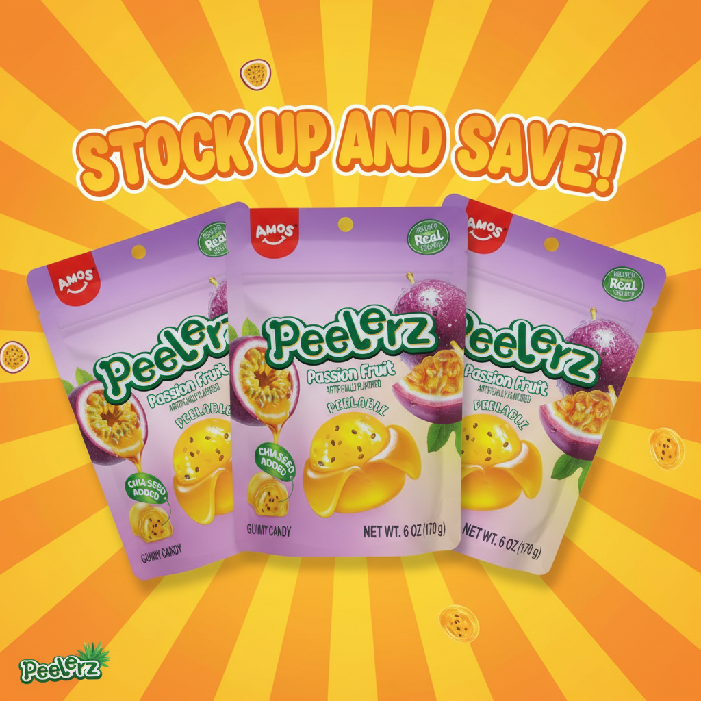 Peelerz Passion Fruit 3-Pack Ad