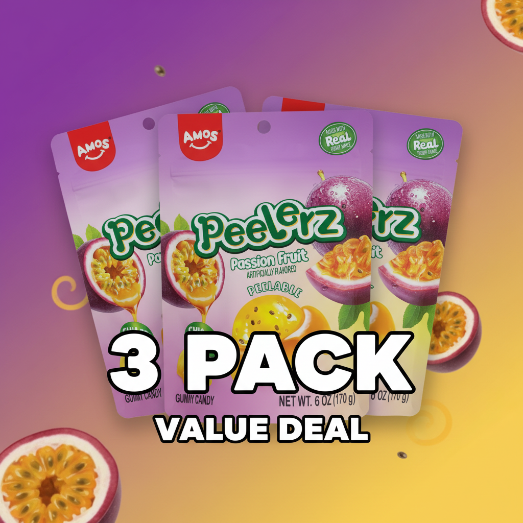 Peelerz Passion Fruit 3-Pack Value
