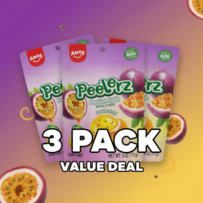 Peelerz Passion Fruit 3-Pack Value