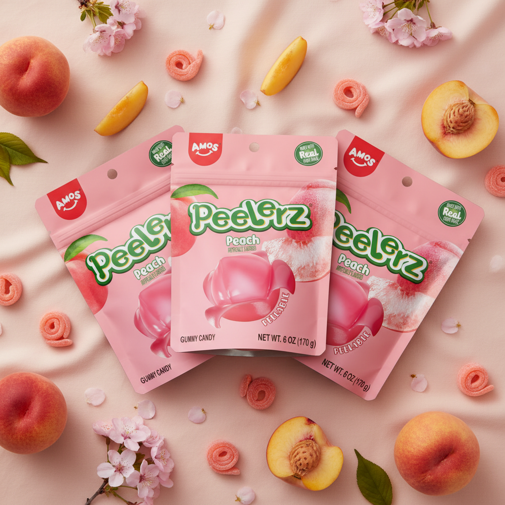 Peelerz Peach 3-Pack – Flat Lay