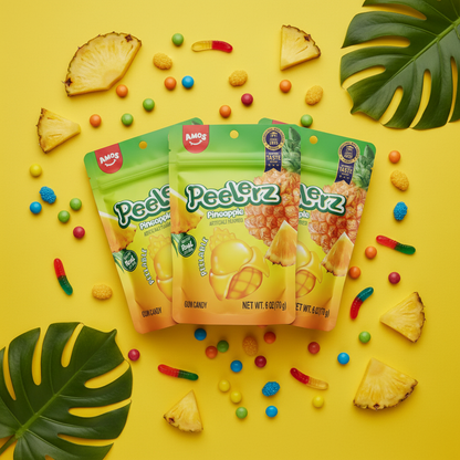 Peelerz Pineapple 3-Pack – Flat Lay