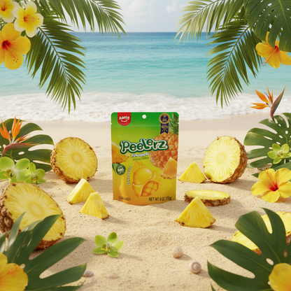 Peelerz Pineapple – Tropical Lifestyle Shot