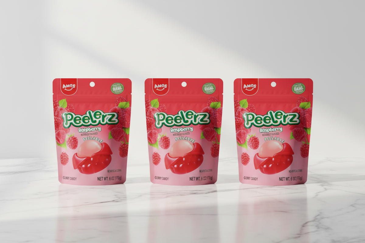 Peelerz Raspberry 3-Pack Marble Banner