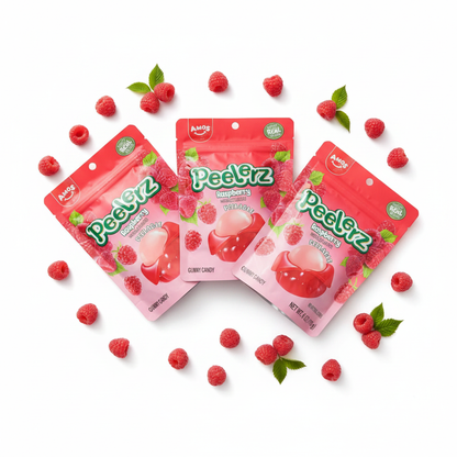 Peelerz Raspberry 3-Pack Overhead