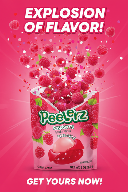 Peelerz Raspberry Social Ad