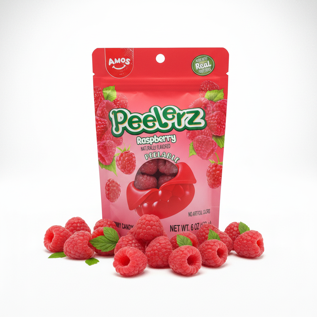 Peelerz Raspberry White BG